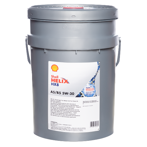 Моторное масло SHELL 5W30 HELIX HX8 A5/B5, 20л